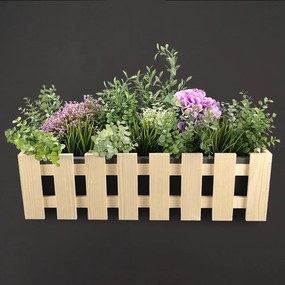 AMADEA Drevený obal na kvetináč, 62x21,5x18cm Český výrobok