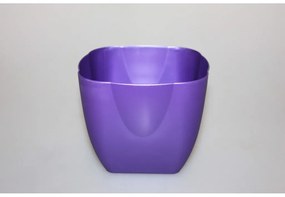 HEIDRUN - Kvetináč plast 13x13cm rôzne farby