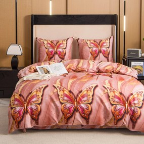 Obliečky z mikrovlákna MONARELLE ružové Rozmer obliečky: 70 x 80 cm | 140 x 200 cm