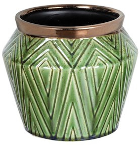 Madame Coco Malá váza, 16 cm, Aventurin Farba: Zelená