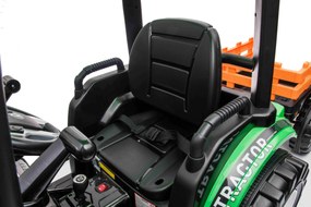 Detský elektrický traktor D68 RAMIZ JS3158B  - zelený