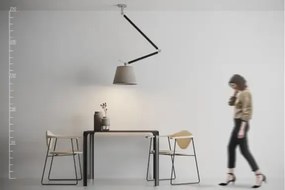 Industriálny luster Zyta M čierne/zlaté