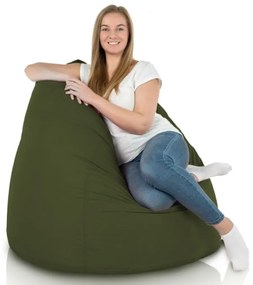 Sedací vak SAKO tmavozelený OUTDOOR