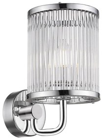 Zuma Line W0528-01F-F4AC - Nástenná lampa SERGIO 1xE14/60W/230V chróm