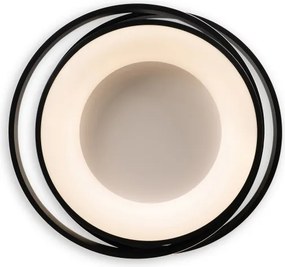 Brilagi - LED stmievateľné stropné svietidlo FLARE LED/84W/230V 47x51 cm čierna + DO