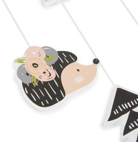 Bieco - Drevený závesný kolotoč - ježko