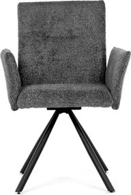 Jedálenská stolička sivá DCH-W1117 GREY2