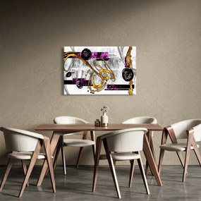 Obraz abstrakcie (90x60 cm)