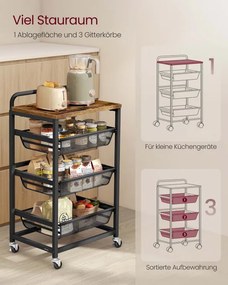 Servírovací stolík LRC040K01