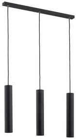 Argon 6112 - Luster na lanku GOMERA 3xGU10/5W/230V čierna