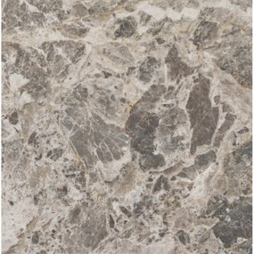 Sivý mramorový okrúhly konferenčný stolík ø 80 cm Prunus – Actona