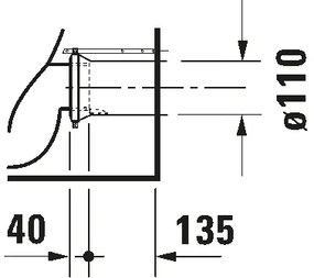Duravit 21150900002 - Podlahové WC D-CODE keramika/lesklá biela