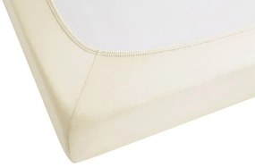 Biberna Napínacia džersejová plachta (prírodná, 180 – 200 x 200 cm)  (100227068)