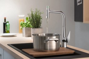 Hansgrohe Talis Select M51, drezová batéria M5117-H300 s výsuvnou spŕškou, sBOX, chrómová, HAN-73867000