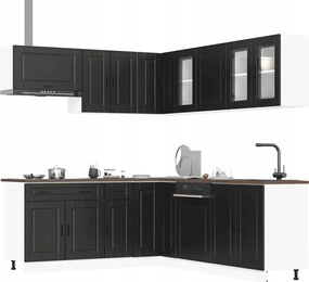 vidaXL 11-dielna sada kuchynských skriniek Porto, kompozitné drevo