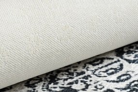 Dywany Łuszczów, Kusový koberec ANDRE Rosette 1072, 120x170, biela, šedá, chodba / predsieň