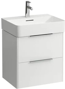 Kúpeľňová skrinka pod umývadlo LAUFEN BASE 535x390x530 mm biely lesk H4021921102611
