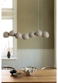 Markslöjd 108914 - Závesný luster na lanku CUPOLO 7xE14/40W/230V sivá