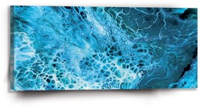Sablio Obraz Magická modrá - 110x50 cm