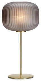Markslöjd 107820 - Stolná lampa SOBER 1xE27/60W/230V mosadz