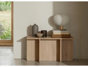 Biela stolová lampa (výška 32 cm) Kami – Blomus