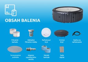 Mspa | Vírivý bazén MSPA Carlton M-CA062 | 11400298