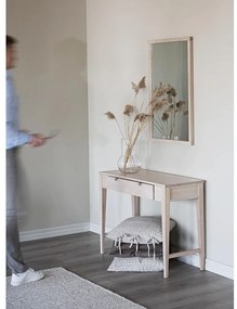 Matne lakovaný dubový konzolový stolík Rowico Fulla