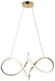 Toolight Toolight, LED závesné svietidlo, 50W, 4000K, 4000lm, G081-1CP, zlatá, OSW-09740