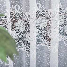 Žakárová záclona DEMETRIA balkónové dvere 200 x 250 cm