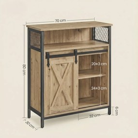 Komoda TAYLOR ARTISAN 70x30x80 cm II