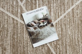 Koberec DUKE 51557béžovo/krémový - Geometrický, štrukturálny