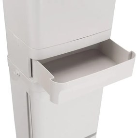 Odpadkový kôš NARDAN 42 l sivý