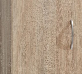 Policová skriňa Multiraum, 45 cm, dub sonoma