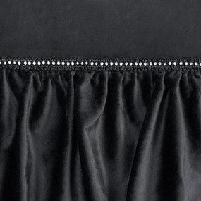 ZATEMŇOVACÍ ZÁVES NA KRÚŽKOCH CARLI 140X250 CM ČIERNA
