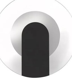 Searchlight 95410BK - LED Nástenné svietidlo TARGET LED/7W/230V čierne