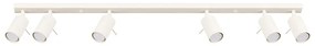 Krémovobiele bodové svietidlo 6x117 cm Etna – Sollux
