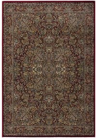 Koberce Breno Kusový koberec RAZIA 180/ET2R, červená, viacfarebná,133 x 190 cm