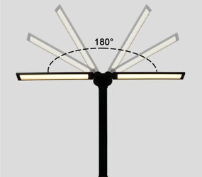 BERGE LED dvojitá stolná lampa 8W - BRUSEL