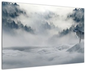 Obraz vlkov (90x60 cm)