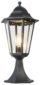 Klasická vonkajšia lampa podstavca čierna 48 cm IP44 - New Orleans