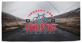 Sablio Uterák Zrodený pre cyklistiku - 30x50 cm