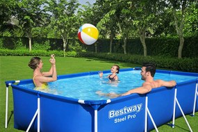 BESTWAY Steel Pro Bazén 400 x 211 x 81 cm, bez filtrácie 56405
