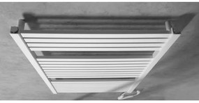 Aqualine - Kúpeľňový elektrický radiátor TONDI-E 400W/230V 97 cm biela