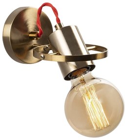 Nástenné svietidlo v zlatej farbe Vaveyla – Opviq lights