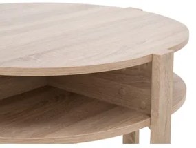 Okrúhly konferenčný stolík TOBAGO DUB SONOMA