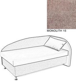 AVA NAVI, PRAVÁ 120x200 Varianta: MONOLITH 15