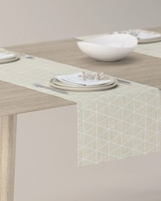 Štóla na stôl farba produktu béžová látka zapletaná, vzorované