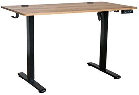 Elektrický stôl Seville 12530 prírodná/čierna