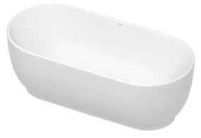 Duravit Luv - Voľne stojaca vaňa 1800x850 mm, s panelom a podstavcom, biela 700434000000000