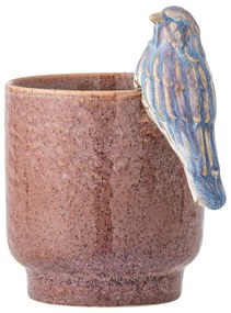 Kameninový ručne maľovaný obal na kvetináč ø 11 cm Larky – Bloomingville